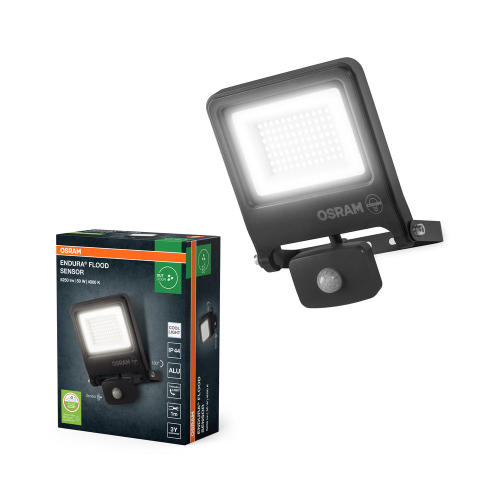 OSRAM ENDURA® FLOOD Sensore Bianco Freddo 10 W 4000 K DG