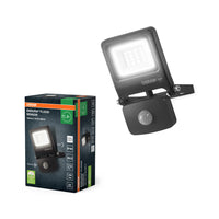 OSRAM LED Fluter, Leuchte für Außenanwendungen, Kaltweiß, Integrierter Tageslicht- und Bewegungssensor, Endura Flood Sensor