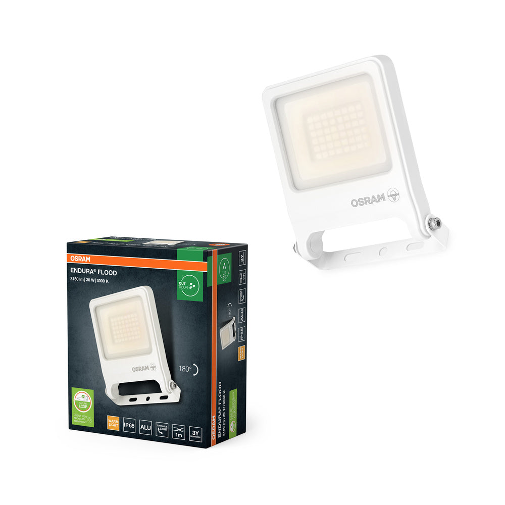 OSRAM ENDURA® FLOOD Bianco Caldo 30 W 3000 K WT