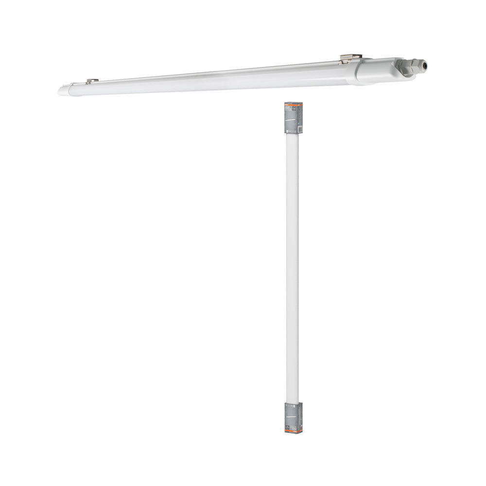 OSRAM LED lampada per ambienti umidi, lampada per applicazioni esterne, bianco freddo, lunghezza: 120 cm, Submarine I Slim Value, lunghezza 1,2m