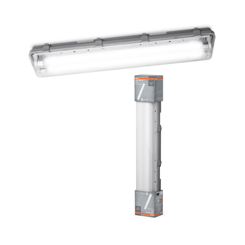 OSRAM SUBMARINE LED lampada da soffitto per ambienti umidi 65,1cm 2 fiamme 16W / 4000K bianco freddo