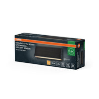 OSRAM ENDURA® STYLE SOLAR BRIGHT SENSORE DI LUCE DIURNA LAMPADA DA PARETE con sensore di movimento IP54 grigio scuro