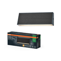 OSRAM ENDURA® STYLE SOLAR BRIGHT SENSORE DI LUCE DIURNA LAMPADA DA PARETE con sensore di movimento IP54 grigio scuro