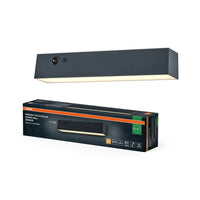 OSRAM ENDURA® STYLE SOLAR BRIGHT SENSORE LAMPADA DA PARETE con sensore di movimento IP54 grigio scuro