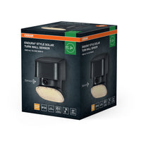 OSRAM ENDURA® STYLE SOLAR BRIGHT TURN SENSOR Wandleuchte Turn IP54 Dunkelgrau