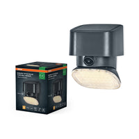 OSRAM ENDURA® STYLE SOLAR BRIGHT SENSORE DI MOVIMENTO Lampada da parete Turn IP54 Grigio scuro