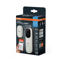OSRAM SMART+ Wifi Telecamera da Esterno Campanello Bianco