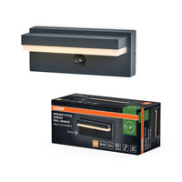 OSRAM ENDURA® STYLE ROBUST Lampada da parete con sensore di movimento IP54 Grigio scuro