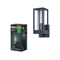 OSRAM ENDURA® CLASSIC FRAME lampada da parete con sensore E27 IP54 grigio scuro