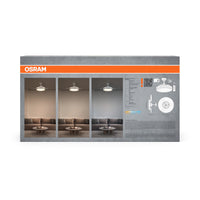 OSRAM LED Ventilatore da soffitto retrattile 66W Bianco 3000K-6500K