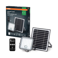 OSRAM LED-lampada solare da esterno Endura, nero, 10W, 1400lm