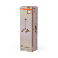 OSRAM DECOR Rattan Daisy Pendelleuchte E27 Braun