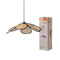 OSRAM DECOR Rattan Daisy Pendelleuchte E27 Braun