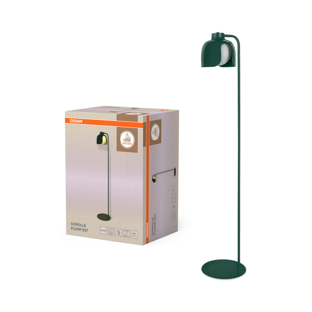 OSRAM Decor Corolle Lampada da terra E27 Verde