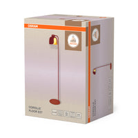 OSRAM Decor Corolle Lampada da terra E27 Rosso