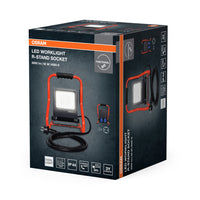OSRAM LAMPADE DA LAVORO R-STAND Faretto da cantiere, multipresa, (GEN 2) 50W, 4500lm, 4000K