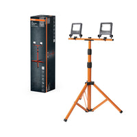 OSRAM LED luce da lavoro per applicazioni esterne, treppiede, luce da lavoro LED, 2 x 20 Watt