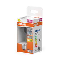 OSRAM LED Retrofit Classic A Lampe klar (ex 15W) 1,5W / 2700K Warmweiß E27