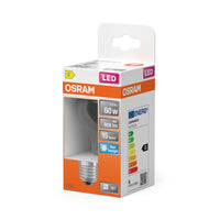 OSRAM Lampada LED Retrofit CLASSIC A 6.5W 865 Chiaro E27, 806 lm, 6500 K, Luce diurna fredda