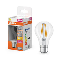 OSRAM Lampada LED Retrofit CLASSIC A DIM 7W 827 Chiara B22d, 806 lm, 2700 K, Bianco caldo