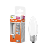OSRAM LED STAR RETROFIT opaco CLB non dimmerabile 4W E27 470LM, E27