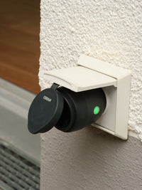 LEDANCE ZigBee SMART+ compact Plug smarte outdoor Steckdose, schwarz