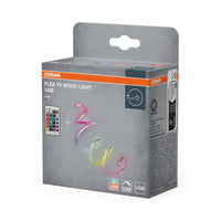 OSRAM FLEX TV LUCE D'ATMOSFERA RGB TELECOMANDO USB STRISCIA LED,