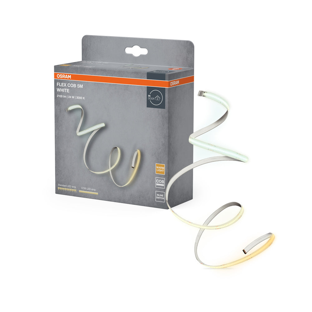 OSRAM FLEX COB 5M striscia LED, gialla, 22W, 1750lm