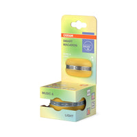 OSRAM Bluetooth SMART+ Macaron Lautsprecher mit Bewegungssteuerung, LED-Licht RGB,  Gelb