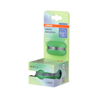 OSRAM Bluetooth SMART+ Macaron Lautsprecher mit Bewegungssteuerung, LED-Licht RGB,  Grün