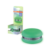 OSRAM Bluetooth SMART+ Macaron Lautsprecher mit Bewegungssteuerung, LED-Licht RGB,  Grün
