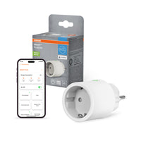 AKTION - OSRAM Wifi SMART+ Smarte Outdoor Überwachungskamera Weiß inkl. Gratis Smart Plug