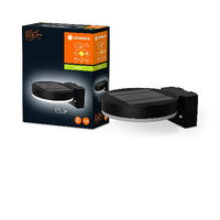 LEDVANCE ENDURA® Style Lampada da parete solare LED a cerchio singolo con sensore 6W / 3000K Bianco caldo