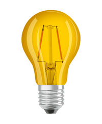 OSRAM LED Lampe LED STAR DÉCOR CLASSIC A 2.5W 622 Yellow E27, 235 lm, 2200 K, Gelb