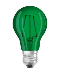 OSRAM LED Lampada LED STAR DÉCOR CLASSIC A 2.5W 175 Verde E27, 45 lm, 7500 K, Verde