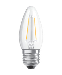 OSRAM LED Lampada LED Retrofit CLASSIC B DIM 4.8W 827 Chiara E27, 470 lm, 2700 K, Bianco caldo