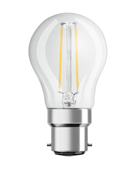 OSRAM LED Lampada LED Retrofit CLASSIC P 2.5W 827 Chiara B22d, 250 lm, 2700 K, Bianco caldo