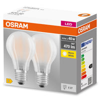 OSRAM BASE LED CLASSIC A 40 FR 5.2 W/2700 K E27