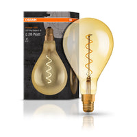 OSRAM VINTAGE 1906® LED Lampe LED CLASSIC A 4W 820 Gold E27, 300 lm, 2000 K, Warm Comfort Light