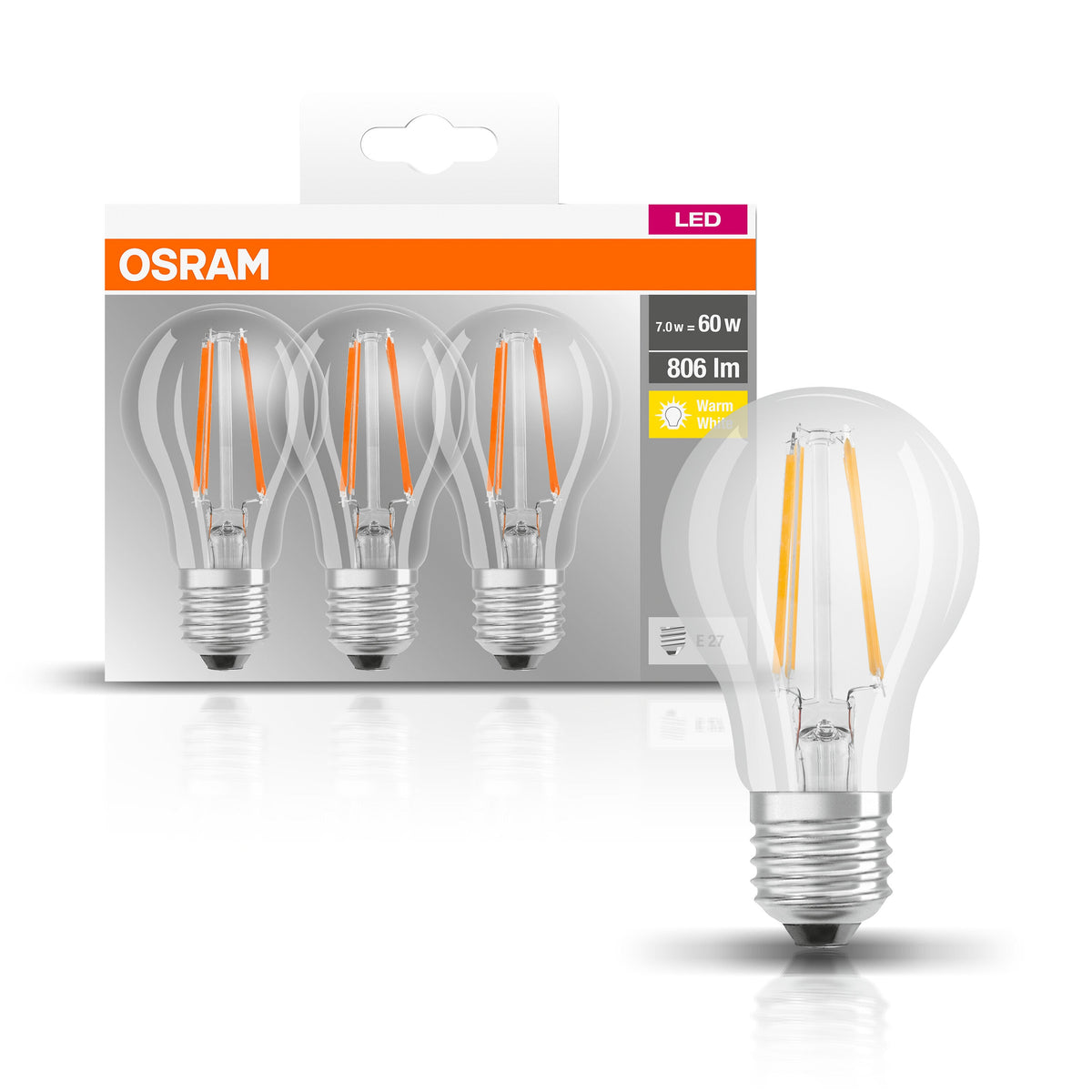 OSRAM SST CLAS P60 6,5 W/2700 K E27