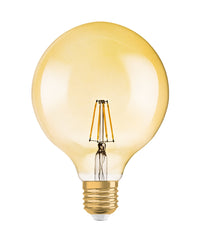 OSRAM VINTAGE 1906® LED Lampada LED CLASSIC GLOBE 6.5W 824 Oro E27, 720 lm, 2400 K, Luce Comfort Calda