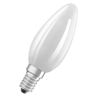 Lampada LED OSRAM classe energetica, 3,8 W, satinata, EEK A, E14