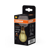 OSRAM VINTAGE 1906® LED Lampada LED CLASSIC A 7.5W 824 Oro E27, 865 lm, 2400 K, Luce Comfort Calda