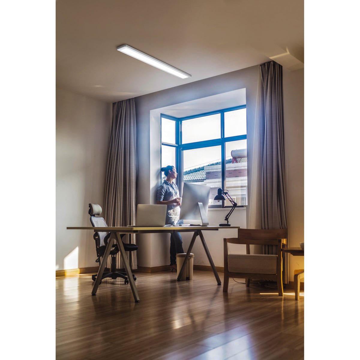 Striscia luminosa da ufficio LEDVANCE, lampada per applicazioni interne, lunghezza: 120 cm, LED Office Line, bianco