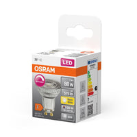 OSRAM LED Lampada LED SUPERSTAR PAR16 7W 927 GU10, 575 lm, 2700 K, Bianco caldo