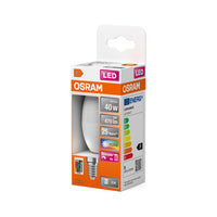 OSRAM LED Lampada LED Retrofit RGBW con telecomando 4,9W 827 Opalino E14, 470 lm, 2700 K, Bianco caldo
