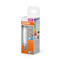 OSRAM LED Lampada LED STAR STICK 8.5W 840 Satinata E27, 806 lm, 4000 K, Bianco Freddo