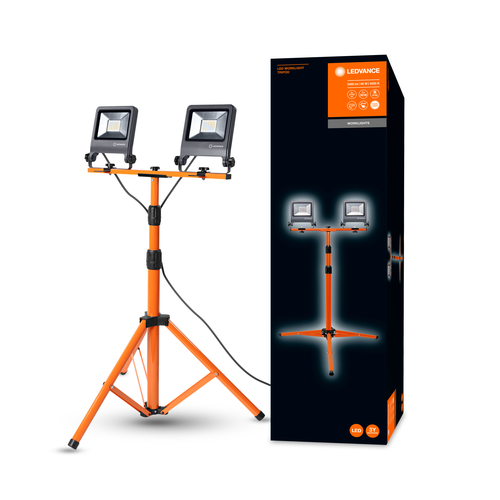 FARI DA LAVORO LEDVANCE - TREPPIEDE 60 W Bianco freddo 4000 K Alluminio/Acciaio IP65