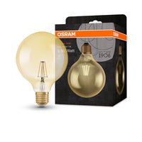 OSRAM VINTAGE 1906® LED Lampada LED CLASSIC GLOBE 6.5W 824 Oro E27, 720 lm, 2400 K, Luce Comfort Calda