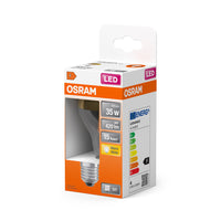 OSRAM LED Lampada LED Retrofit CLASSIC A Mirror 4W 827 Chiara E27 Oro, 400 lm, 2700 K, Warmweiß